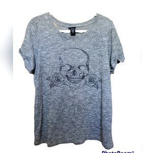 Torrid Skull Shirt size 1